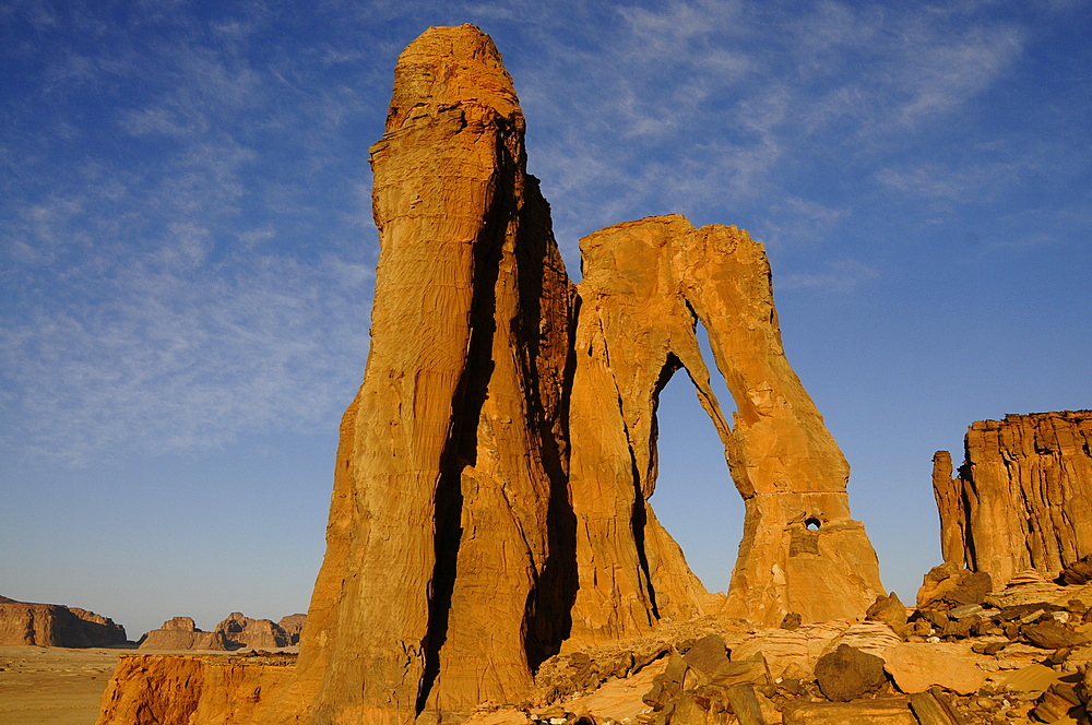 Picturesque rock formations of Ennedi, Sahara Desert, Chad