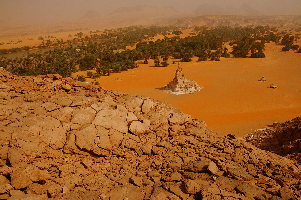 Picturesque rock formations of Ennedi, Sahara Desert, Chad