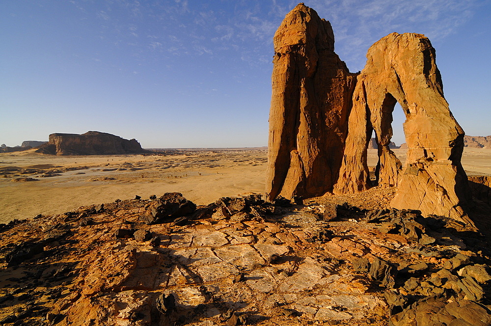 Picturesque rock formations of Ennedi, Sahara Desert, Chad