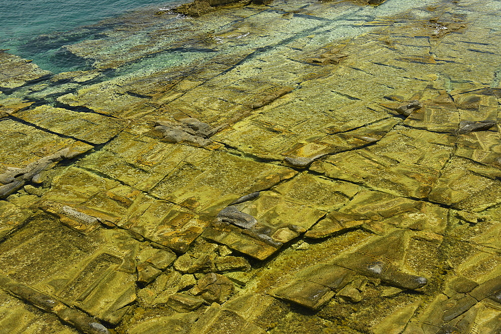 Ancient quarry of Alyki, Thassos, Greek Islands, Greece, Europe