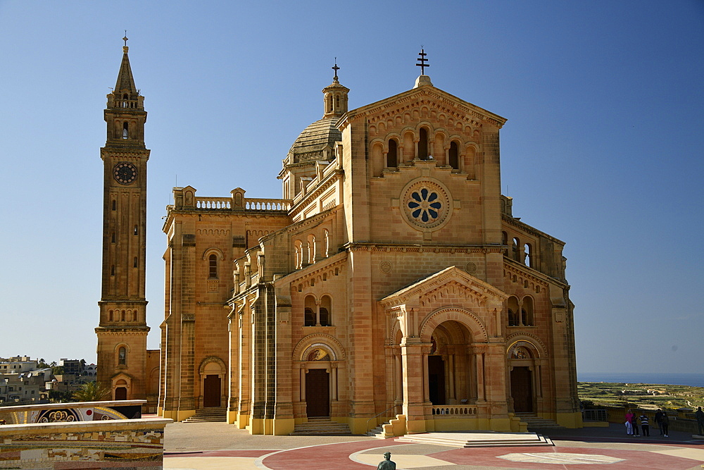 Ta' Pinu church on the island of Gozo, Malta, Mediterranean, Europe