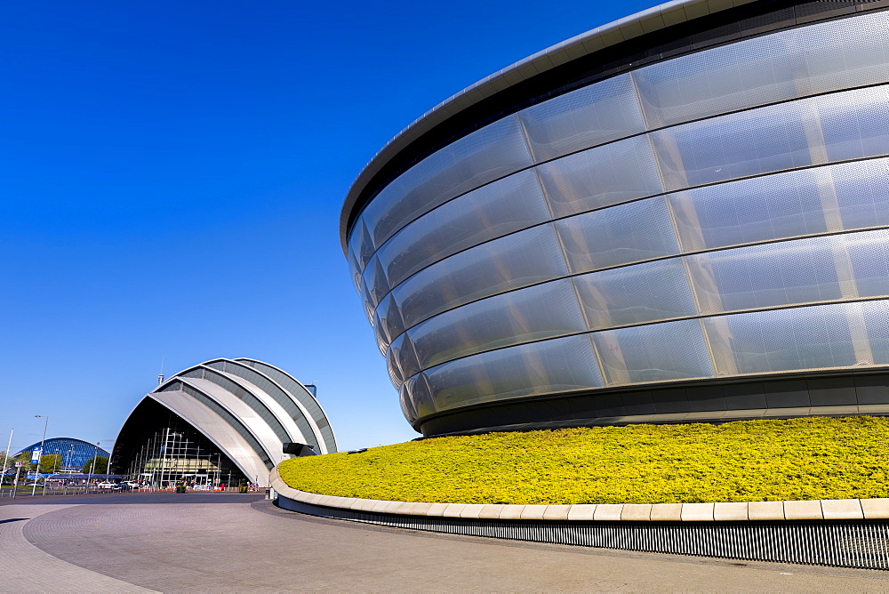 The Armadillo and the SSE Hydro, Glasgow, Scotland, United Kingdom, Europe