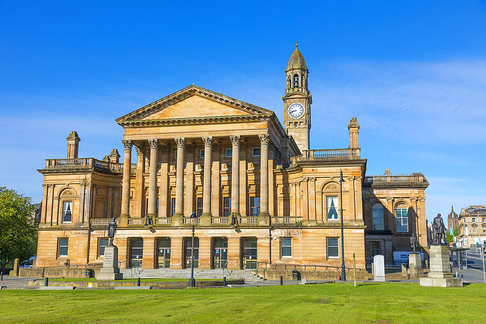 Paisley Town Hall, Renfrewshire, Scotland, United Kingdom, Europe