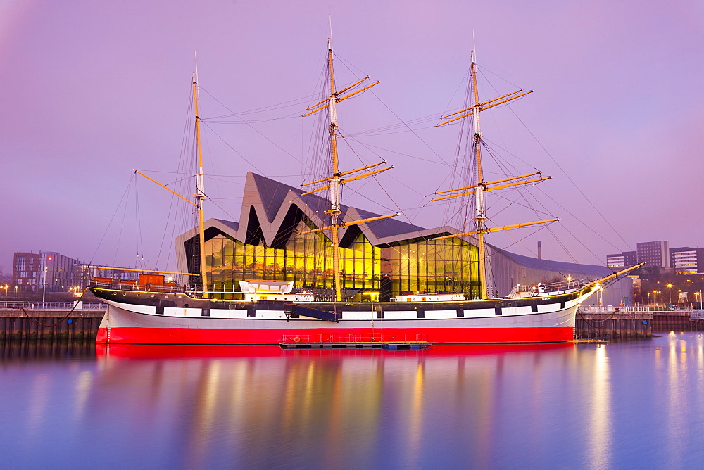 The Glenlee Ship and Riverside Museum, Glasgow, Scotland, United Kingdom, Europe