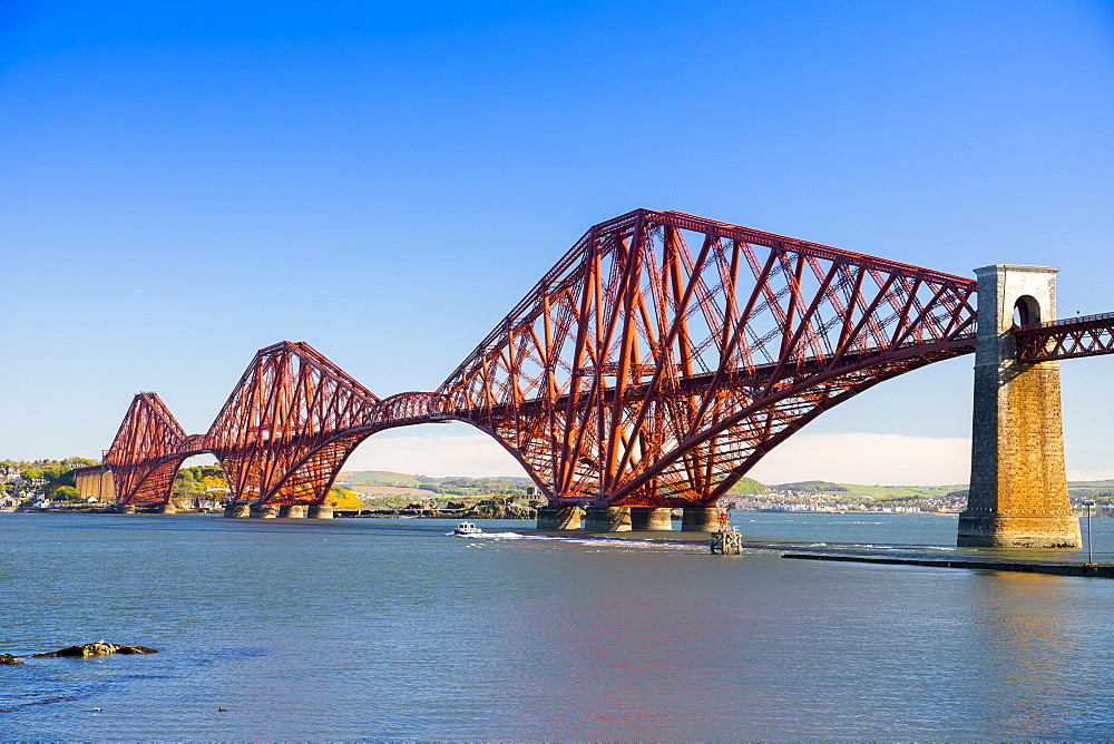 Forth Railway Bridge, UNESCO World Heritage Site, Lothian, Scotland, United Kingdom, Europe