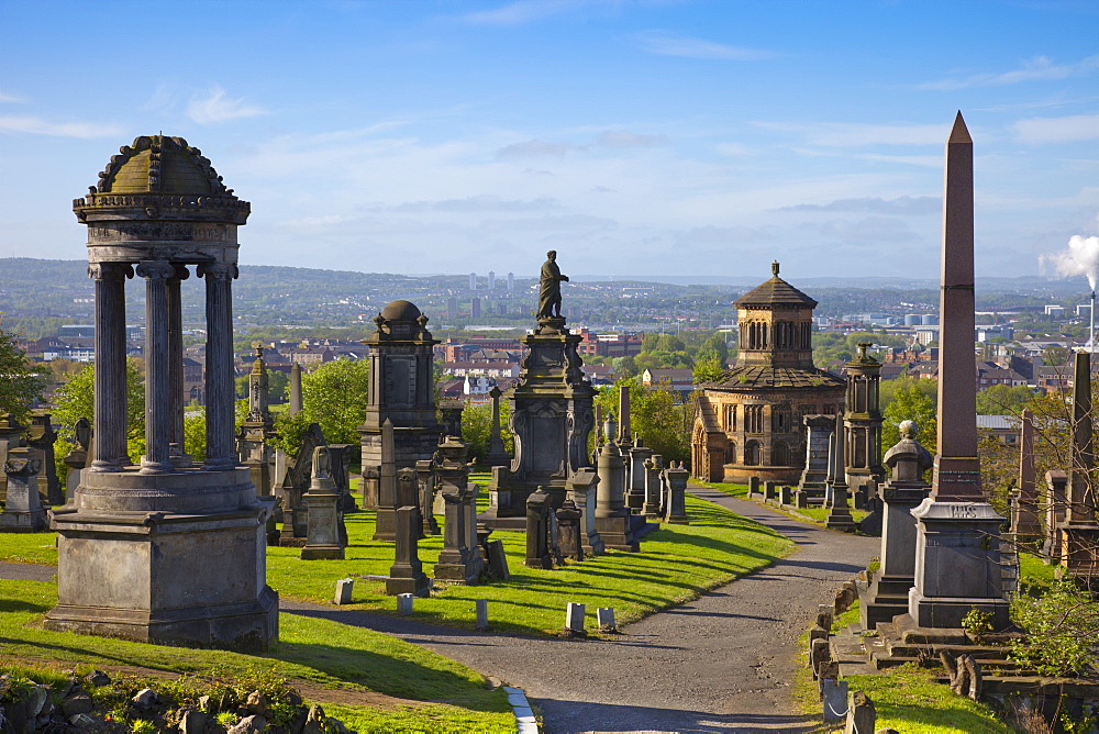 Glasgow Necropolis, Glasgow, Scotland, United Kingdom, Europe