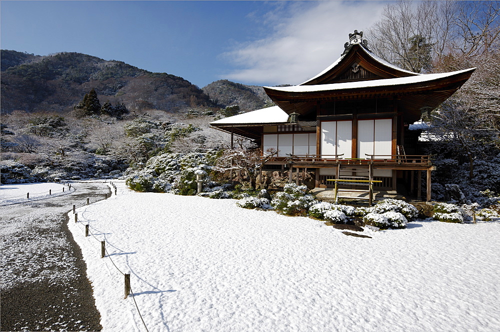 Winter in Okochi-sanso villa, Kyoto, Japan, Asia