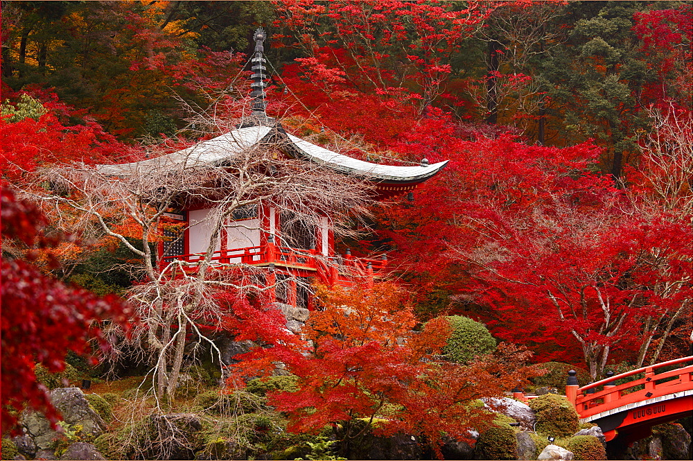 The Bentendo hall of Daigo-ji temple, UNESCO World Heritage Site, Kyoto, Japan, Asia