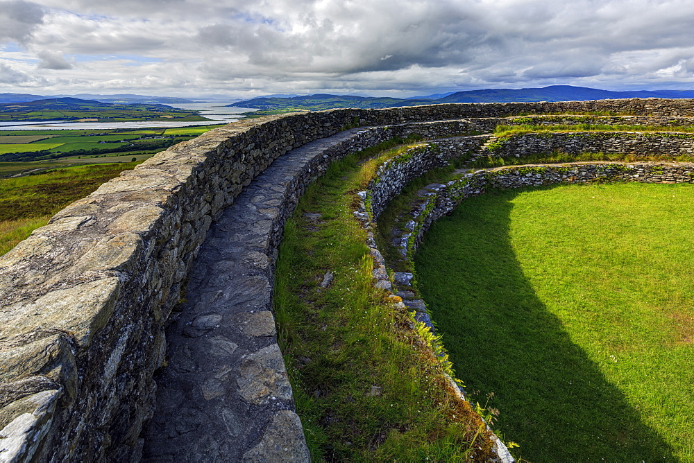 An Grianan of Aileach, Inishowen, County Donegal, Ulster, Republic of Ireland, Europe