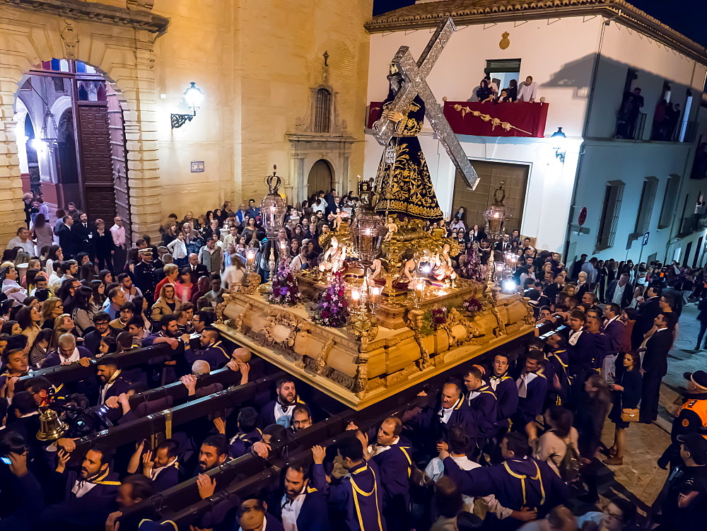 Antequera, known for traditional Semana Santa (Holy Week) processions leading up to Easter, Antequera, Andalucia, Spain, Europe