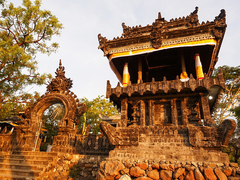 Temple, Pemuteran, Bali, Indonesia, Southeast Asia, Asia