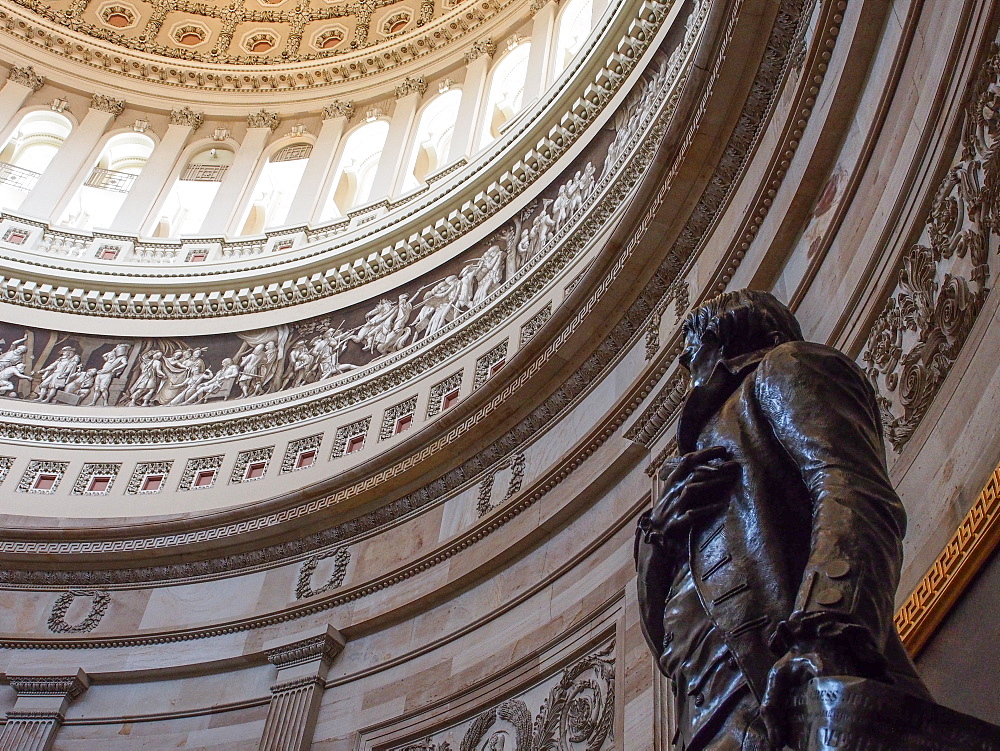 Rotunda of the U.S. Capitol Building, Washington, DC, United States of America, North America