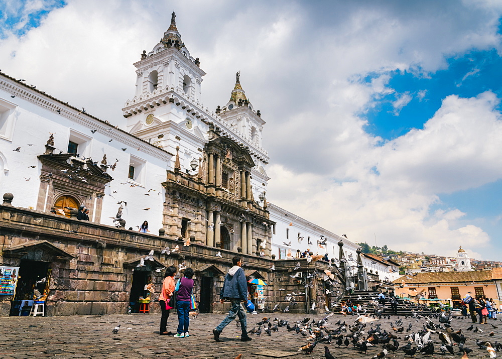 San Franscisco Church in Quito, Ecuador, South America