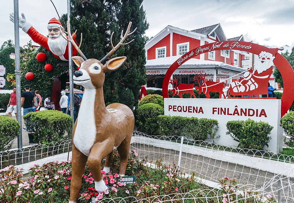 Penedo, settled by Finnish immigrants in 1929, the touristic town maintains its distinctive heritage, Rio de Janeiro State, Brazil, South America