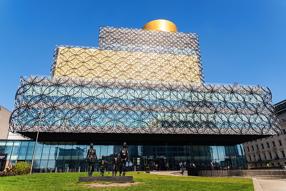 The Library of Birmingham, a public library in Birmingham, England, United Kingdom, Europe