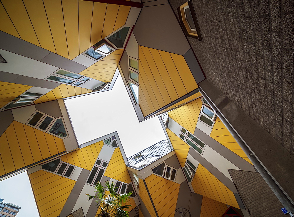 Cube Houses, Rotterdam, South Holland, The Netherlands, Europe