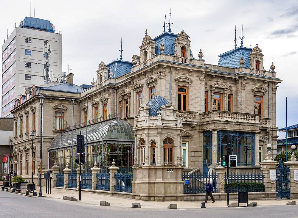 Sara Braun Palace, Punta Arenas, Magallanes Province, Patagonia, Chile, South America