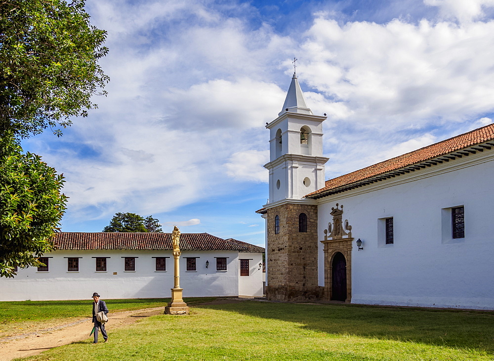 El Carmen Church, Villa de Leyva, Boyaca Department, Colombia, South America