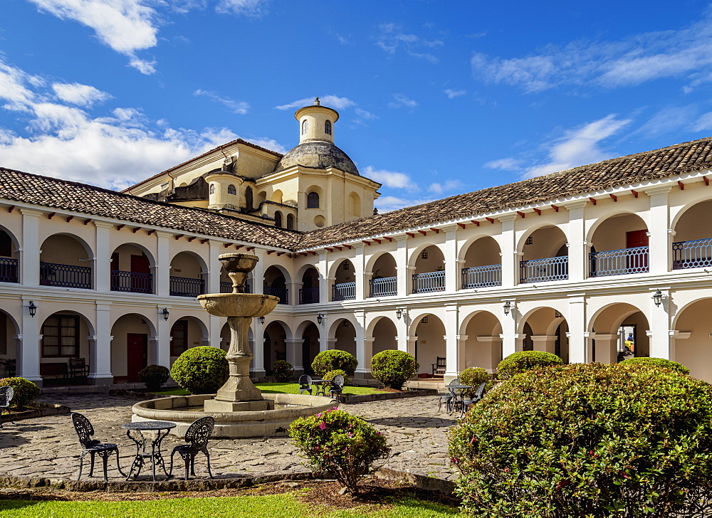 Hotel Dann Monasterio, former Saint Francis Monastery, Popayan, Cauca Department, Colombia, South America