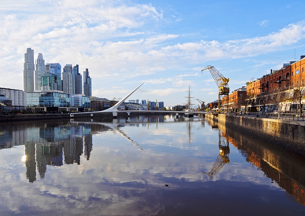 View of Puerto Madero, City of Buenos Aires, Buenos Aires Province, Argentina, South America