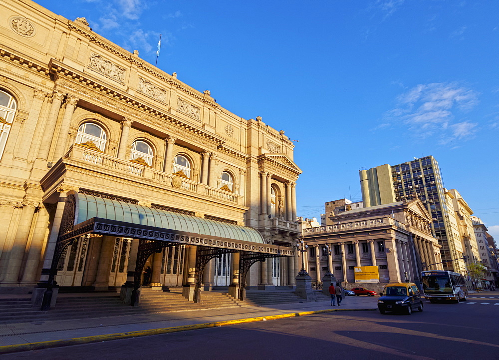 View of Teatro Colon, Buenos Aires, Buenos Aires Province, Argentina, South America