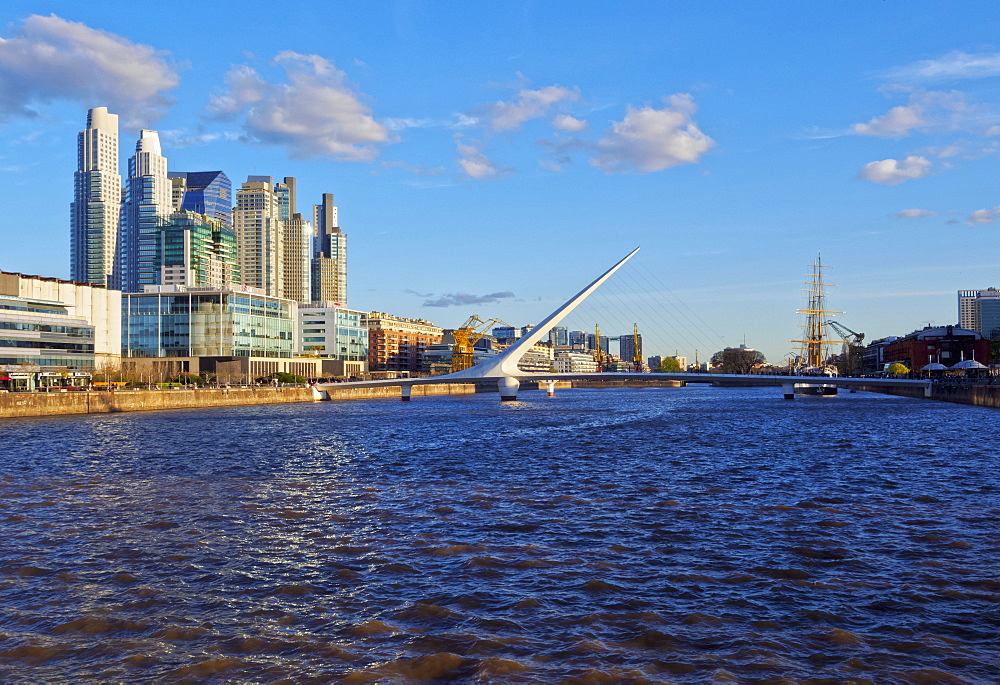 View of Puerto Madero, City of Buenos Aires, Buenos Aires Province, Argentina, South America