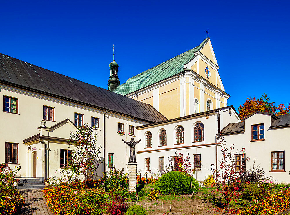 Church and Monastery in Pilica, Krakow-Czestochowa Upland (Polish Jurassic Highland), Silesian Voivodeship, Poland, Europe