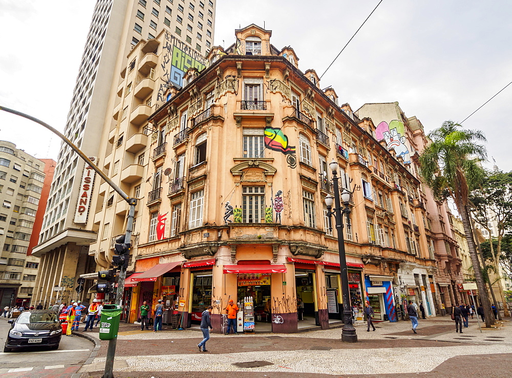 View of the city centre, City of Sao Paulo, State of Sao Paulo, Brazil, South America