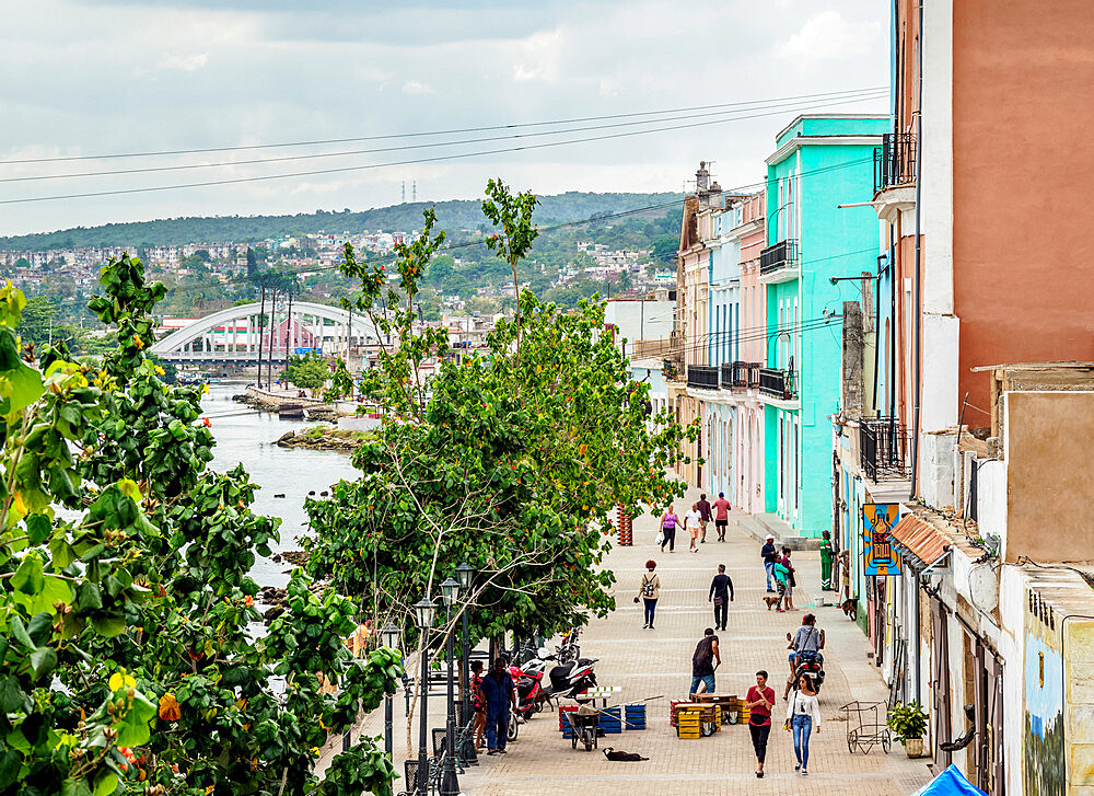 Promenade by the San Juan River, Matanzas, Matanzas Province, Cuba, West Indies, Caribbean, Central America