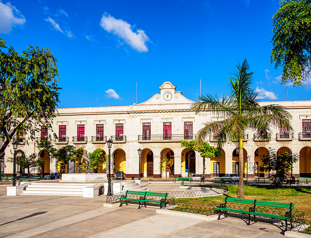 Palacio de Gobierno, Libertad Square, Matanzas, Matanzas Province, Cuba, West Indies, Caribbean, Central America