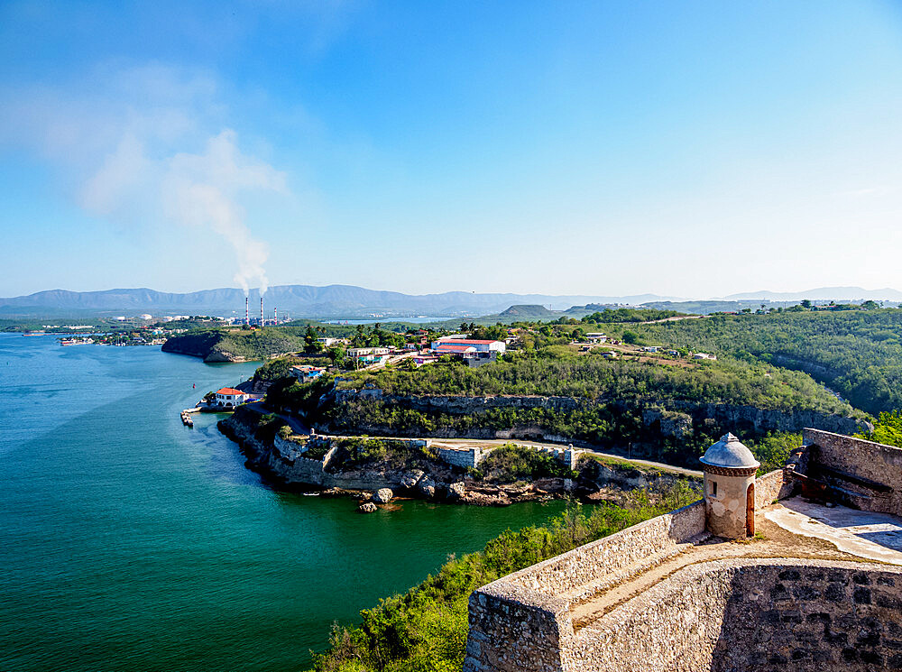 San Pedro de la Roca Castle, UNESCO World Heritage Site, Santiago de Cuba, Santiago de Cuba Province, Cuba, West Indies, Caribbean, Central America