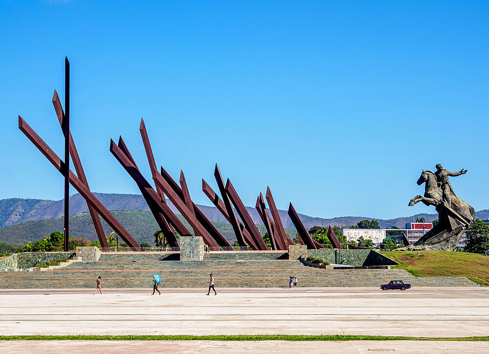 Monumental Complex Antonio Maceo, Plaza Antonio Maceo Grajales, Santiago de Cuba, Santiago de Cuba Province, Cuba, West Indies, Caribbean, Central America