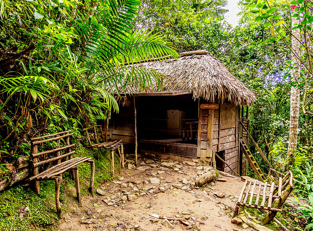 Casa de Fidel (Fidel Castro's House), Comandancia de la Plata, Sierra Maestra, Granma Province, Cuba, West Indies, Caribbean, Central America