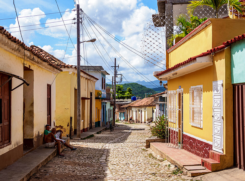 Street of Trinidad, Sancti Spiritus Province, Cuba, West Indies, Caribbean, Central America