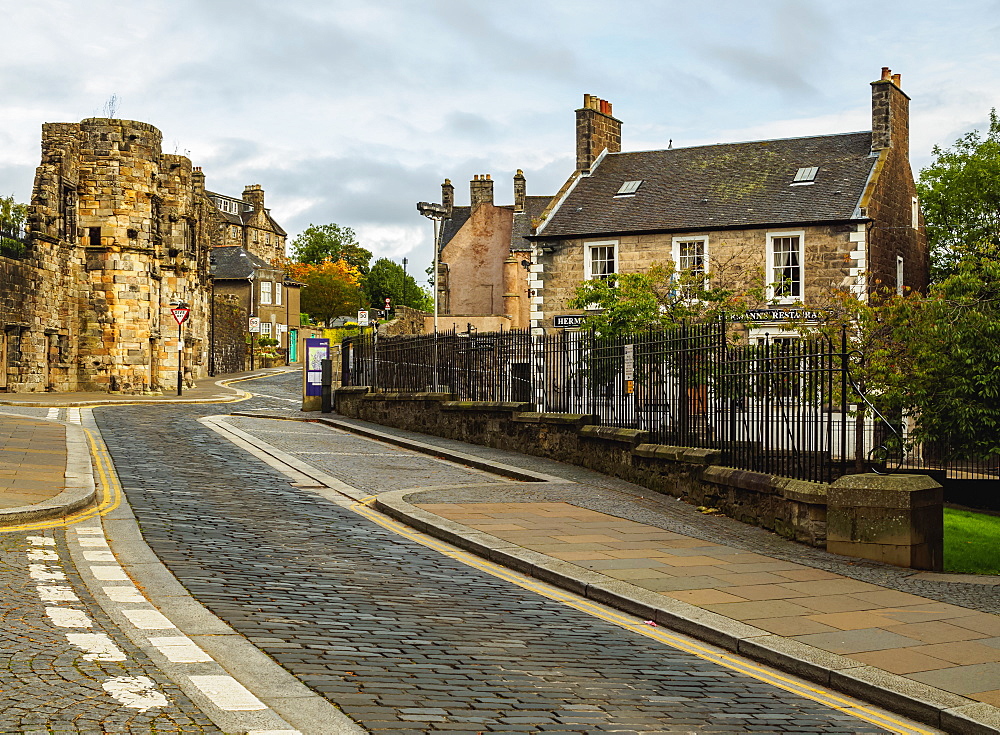 View of the Old Town, Stirling, Scotland, United Kingdom, Europe