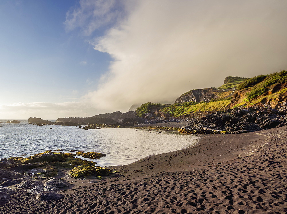 Beach near Vila do Corvo, Corvo, Azores, Portugal, Atlantic, Europe