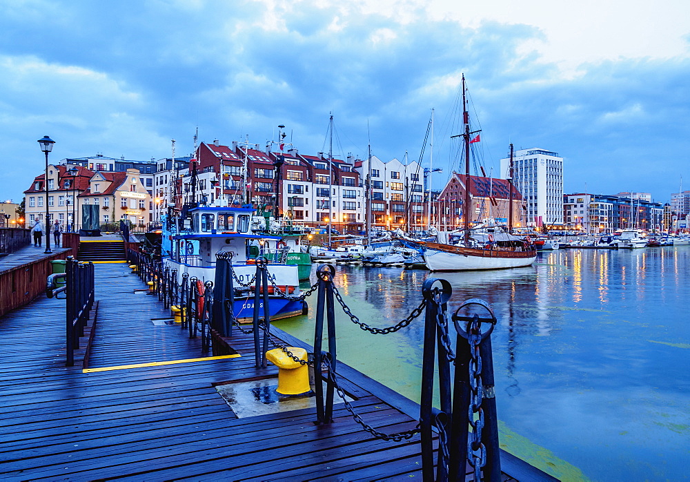 Marina Gdansk, Old Town, Gdansk, Pomeranian Voivodeship, Poland, Europe