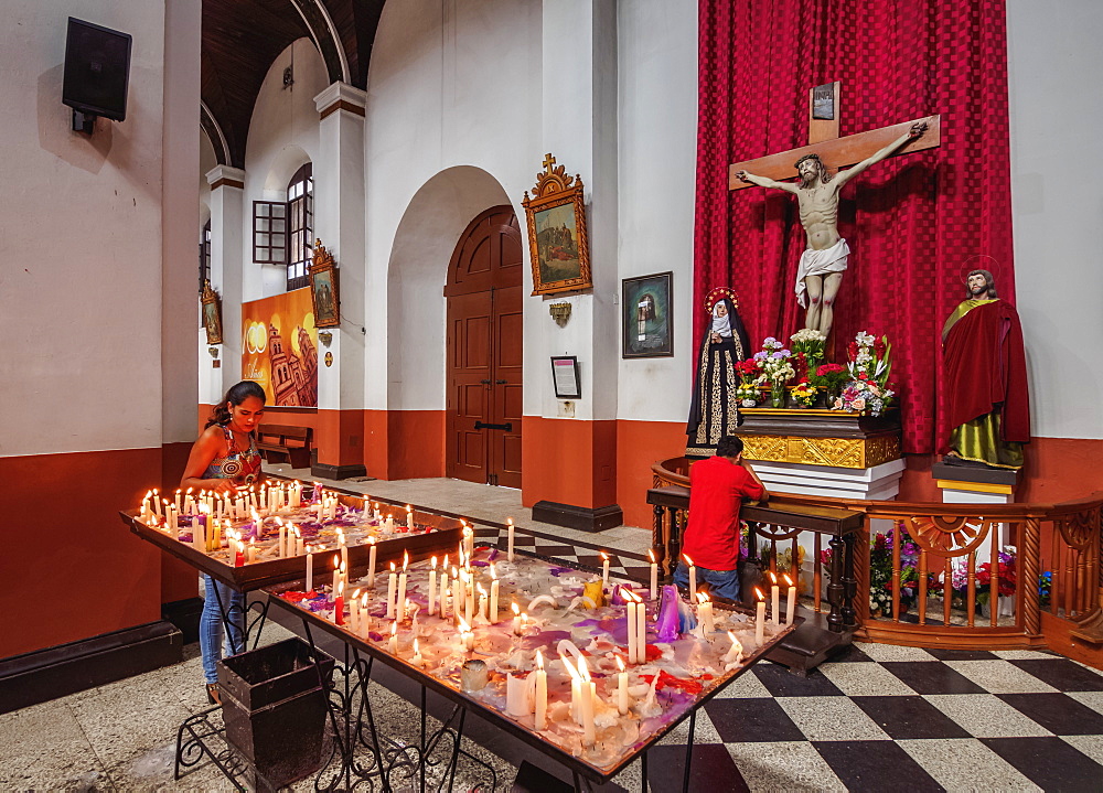 Cathedral Basilica of St. Lawrence, interior, Santa Cruz de la Sierra, Bolivia, South America