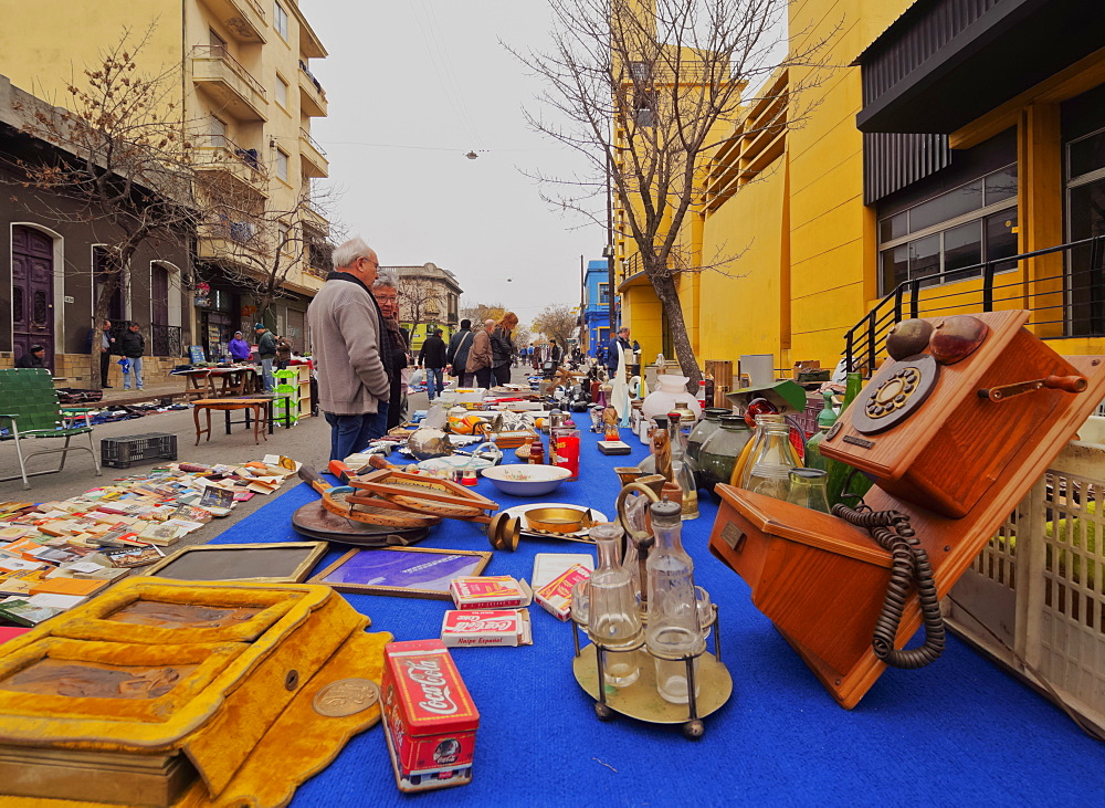 Flea Market Doctor Tristan Narvaja, Cordon Neighbourhood, Montevideo, Uruguay, South America