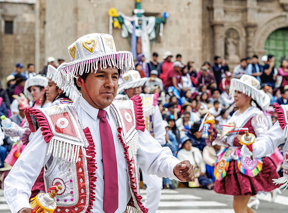 Fiesta de la Virgen de la Candelaria, Main Square, Puno, Peru, South America