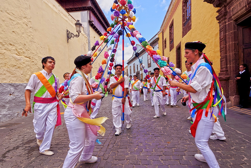 Romeria de San Benito de Abad, traditional street party, San Cristobal de La Laguna, Tenerife Island, Canary Islands, Spain, Europe