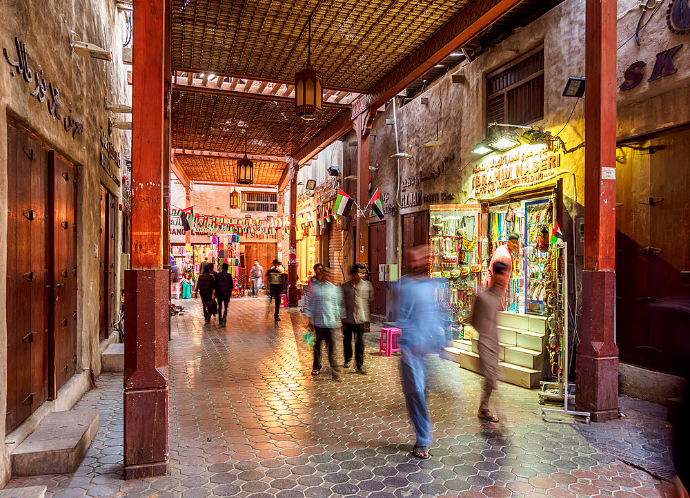 Bur Dubai Old Souk, Dubai, United Arab Emirates, Middle East