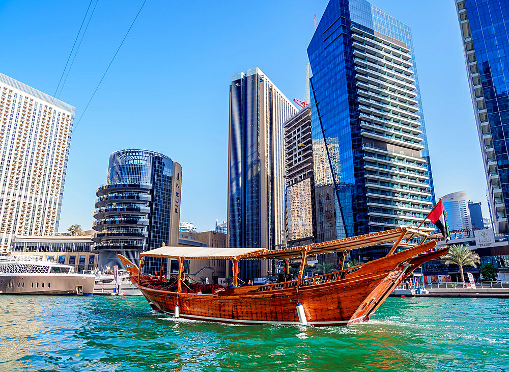 Dubai Marina, Dubai, United Arab Emirates, Middle East