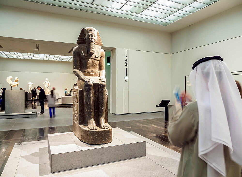 Louvre Museum, interior, Abu Dhabi, United Arab Emirates, Middle East