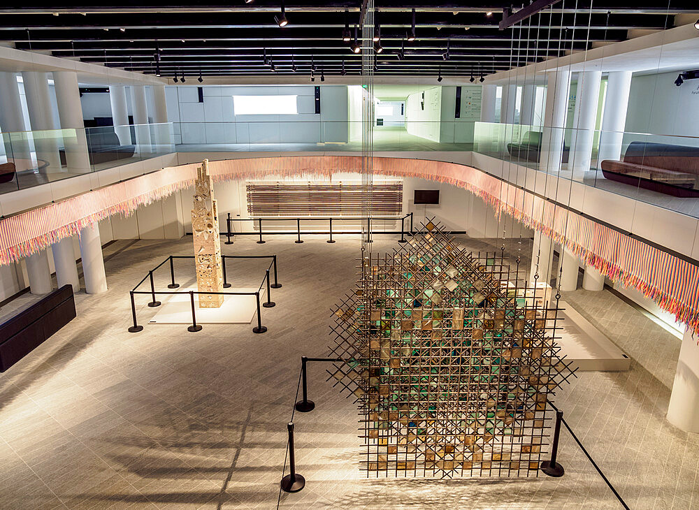 Louvre Museum, interior, Abu Dhabi, United Arab Emirates, Middle East