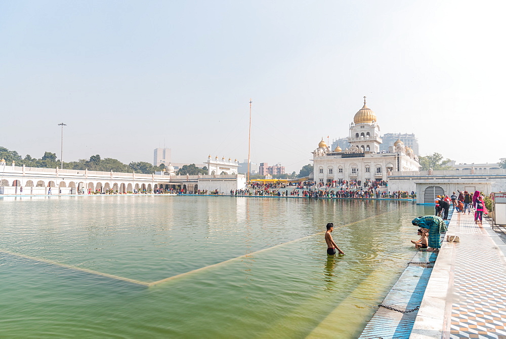 Bangla Sahib Gurudwara, New Delhi, India, Asia