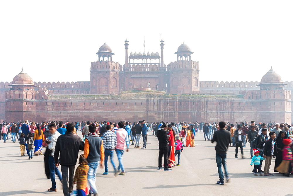 The Red Fort, UNESCO World Heritage Site, Old Delhi, India, Asia