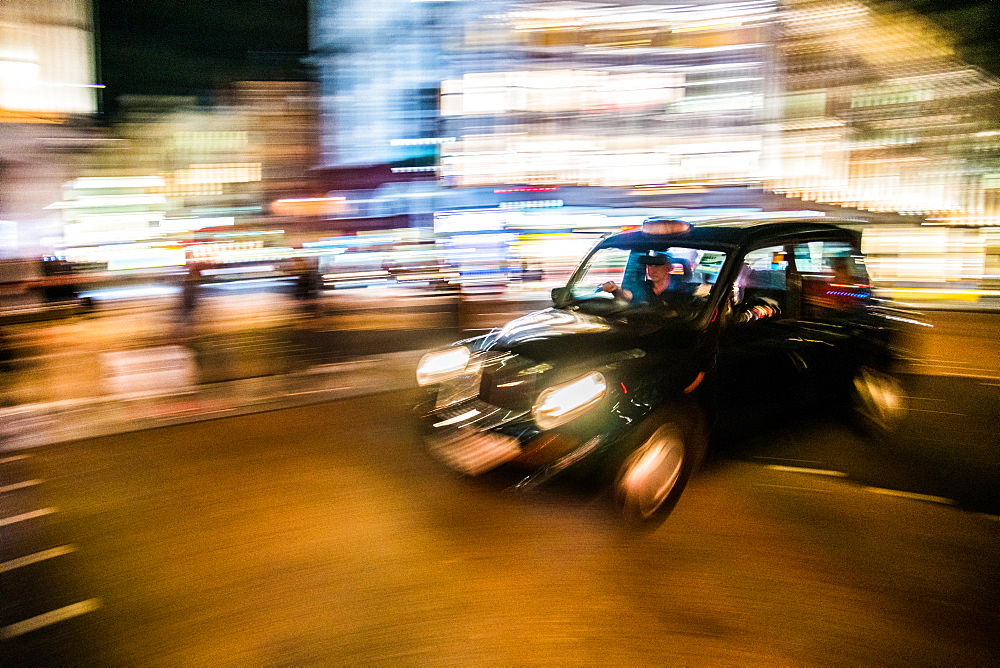 Black cab, London, England, United Kingdom, Europe