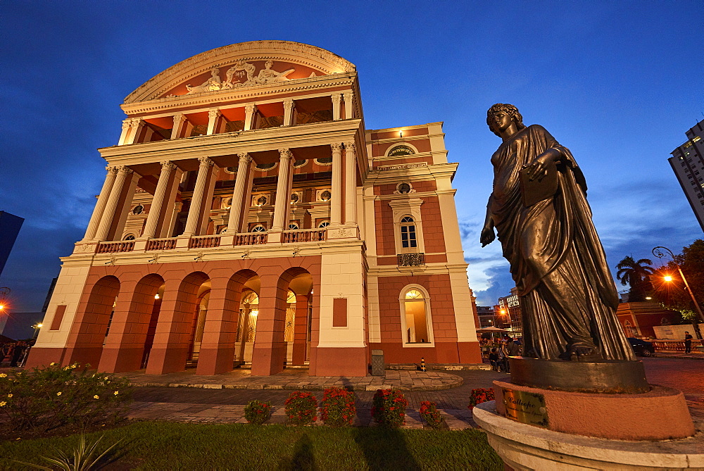 Teatro Amazonas in Manaus, Brazil, South America