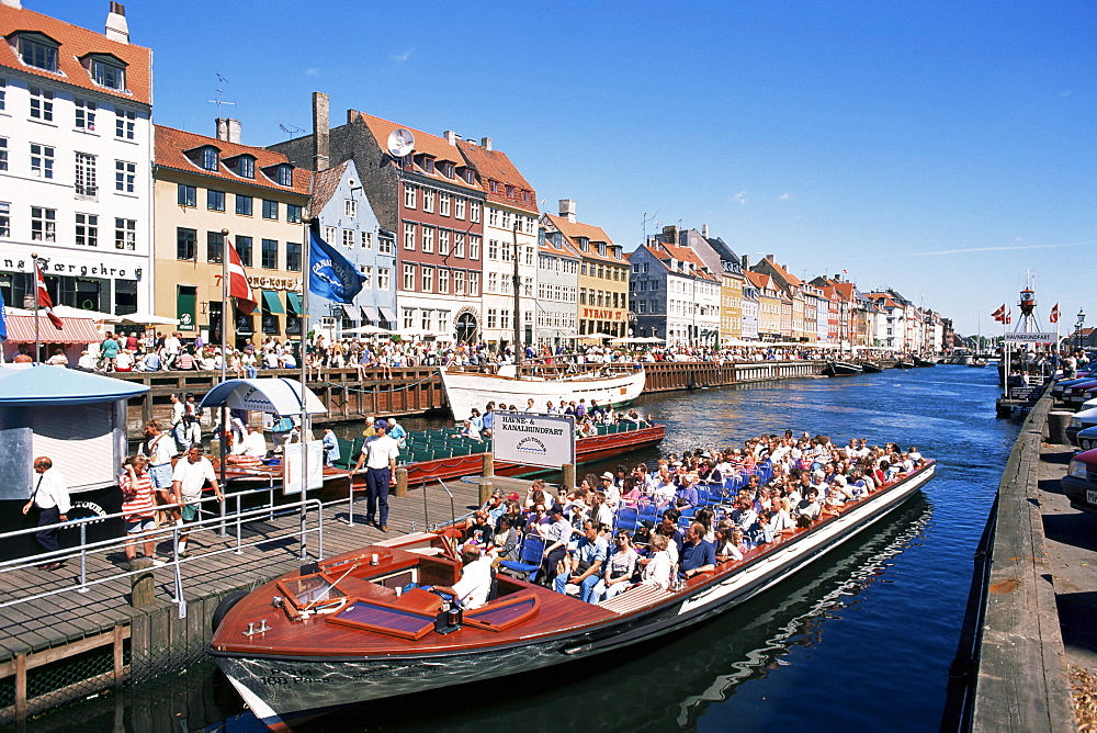 Nyhavn, Copenhagen, Denmark, Scandinavia, Europe